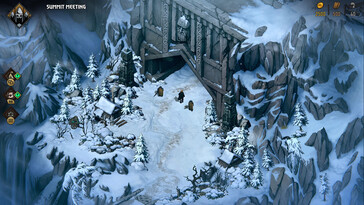 An image showing a environment in Thronebreaker: The Witcher Tales.