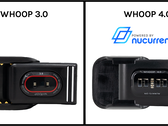 A wearable battery with older NFC charging tech (left) vs. one with NuCurrent's new system. (Source: NuCurrent)