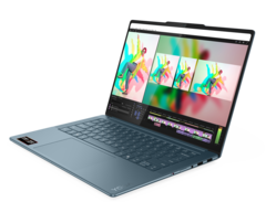 The Lenovo Yoga Pro 7 14” 10th Gen laptop will be available in a single Tidal Teal colorway (Image source: Lenovo)