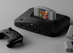 The Analogue 3D uses Intel&#039;s Cyclone 10 GX FPGA chip to hardware emulate N64 cartridges. (Image source: Analogue)