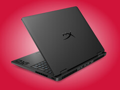The new HyperX Omen 16 in its Shadow Black finish.