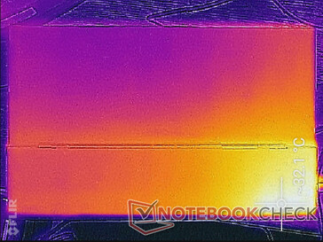 Temperature map (back)