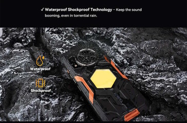 The KingKong Power 5 is obviously a rugged handset (Image source: Cubot)