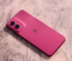 Motorola has not confirmed how many updates the Moto G55 5G beyond Android 14. (Image source: Motorola)