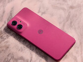 Motorola has not confirmed how many updates the Moto G55 5G beyond Android 14. (Image source: Motorola)