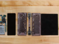 The Galaxy Z Fold2 post-teardown. (Source: YouTube)