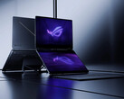 The ROG Zephyrus Duo (2026) GX651 can be used in several postures.