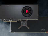 The Vega cards will come in air-cooled and water-cooled variants. (Source: AMD)