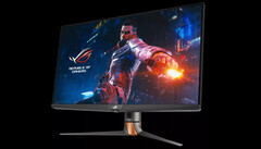 The ROG Swift PG32UQXR is one of the first DisplayPort 2.1-compatible monitors. (Image source: ASUS)