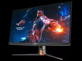 The ROG Swift PG32UQXR is one of the first DisplayPort 2.1-compatible monitors. (Image source: ASUS)