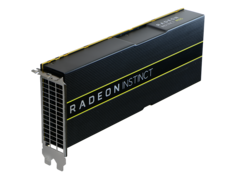 AMD&#039;s Radeon Instinct is designed for AI and deep learning workloads, and the XGMI interconnect will enable GPU clustering for increased processing power. (Source: AMD)