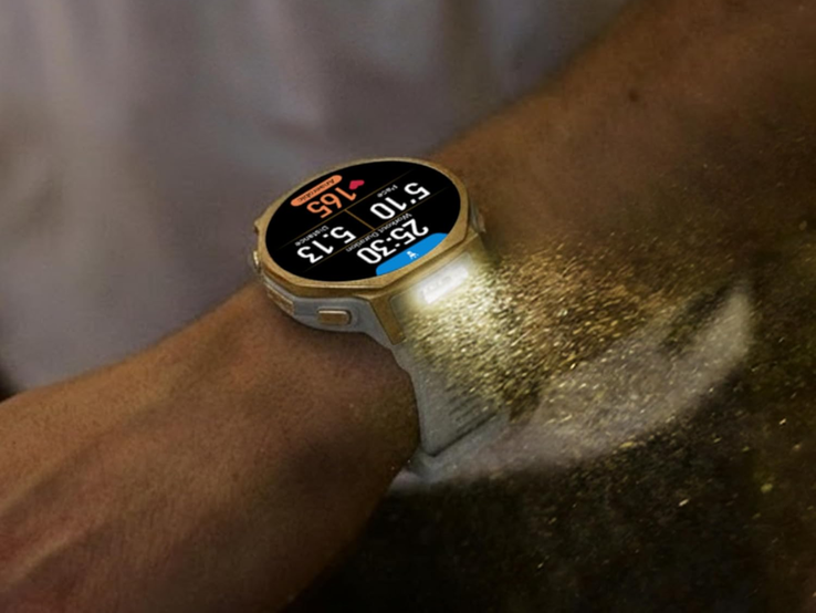 The Amazfit T-Rex 3 Pro Arctic Gold (44 mm) smartwatch