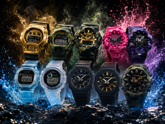 Casio set to unveil 17 new G-Shock watches in Japan this June