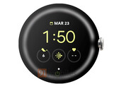 The Pixel Watch should launch with multiple watch strap colours. (Image source: Evan Blass & 91mobiles)