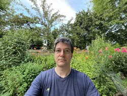 Picture taken with the selfie camera