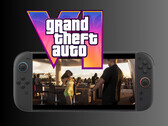 GTA 6 playing on Switch 2 mockup (Image source: Nintendo of America, Rockstar Games with edits)