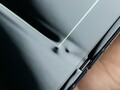Dieter Bohn's broken Galaxy Fold review unit. (Source: The Verge)