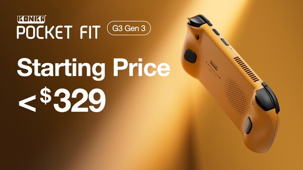 The Konr Pocket Fit's new starting price is significantly lower. (Image source: Ayaneo)