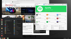 The look and feel of Linux Mint is based on Windows.