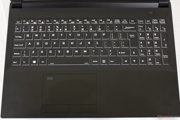 The keyboard and typing experience have been essentially identical across Eurocom/Clevo laptops