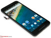 Nexus 5X, view on front with nano-SIM slot