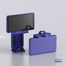 The Retroid Dual Screen Add-on is also available in purple. (Image source: Retroid)