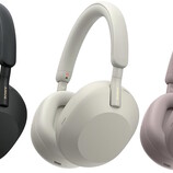 The Sony WH-1000XM5 comes in black, silver, and smoky pink.