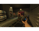 A screenshot from the 25th anniversary remaster of System Shock 2 showcasing enemies and enhanced environments. (Image Source: Steam)
