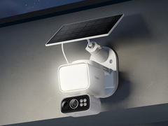 TP-Link’s Tapo C615F security camera (pictured) has an integrated floodlight. (Image source: TP-Link)