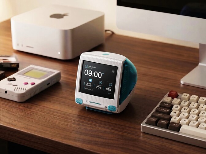 RayCue shrinks Apple iMac G3, transforming it into alarm clock