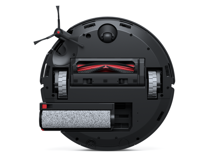 The Yeedi S14 Plus robot vacuum has an extendable Ozmo roller mop (Image source: Yeedi)