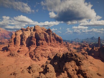 Vast landscape after Distant Scenery Quality update