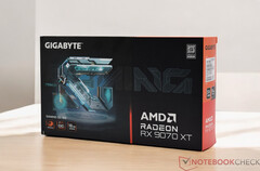 The newly launched Radeon RX 9070 XT, pictured seems to be a hit (Image Source: Notebookcheck)