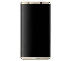 Veniamin Geskin created a possible design for the Samsung Galaxy S8.