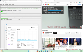 LatencyMon shows no DPC issues and only a single dropped frame during 4K60 video playback