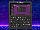 The Pi Slate has a battery, keyboard and touchscreen