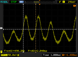 PWM flickering at 1% - 15% brightness