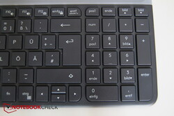 Small arrow keys, rounded "corner" keys