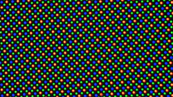 Sub-pixel array main display