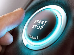 The Toyota start-stop engine button. (Image source: Toyota)