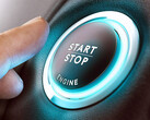 The Toyota start-stop engine button. (Image source: Toyota)