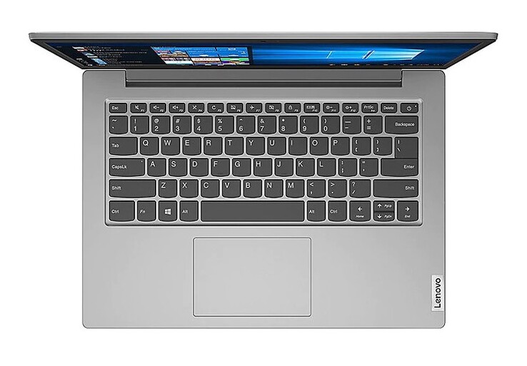 Keyboard of the Lenovo IdeaPad 1 14IGL05