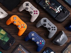The 8BitDo Pro 3 is available in four colors and compatible with several operating systems. (Image source: 8BitDo)