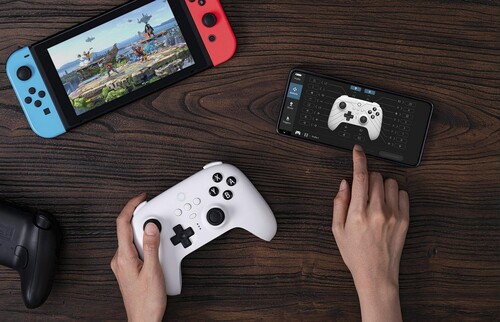 8BitDo has an app for Android, Windows, and iOS that allows you to customise the Ultimate controller's inputs. (Image source: 8BitDo)