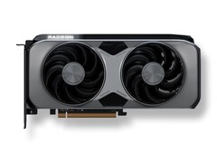 AMD Radeon RX 9070 GRE &quot;Reference Design&quot; pictured here won&#039;t be available for sale. (Image source: AMD China)