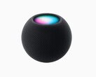 The HomePod mini in Midnight looks a tad darker than the Space Gray variant. (Image source: Apple)