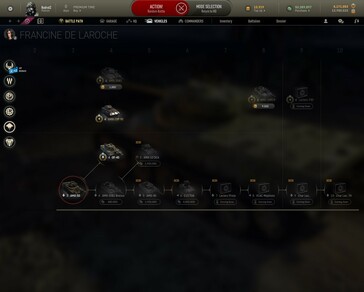 French and Italian tech tree in Armored Warfare 0.28
