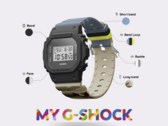 Casio's "My G-Shock" service allows users to customize the bezel, strap, and even the backlight LED. (Image source: Casio)