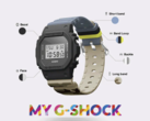 Casio's "My G-Shock" service allows users to customize the bezel, strap, and even the backlight LED. (Image source: Casio)