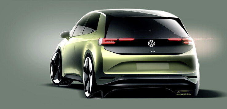 The new Volkswagen ID.3 concept. (Image source: Volkswagen)
